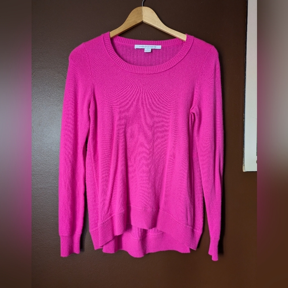 Pure Cashmere Diane vonFurstenberg Pink Sweater - Picture 3 of 12